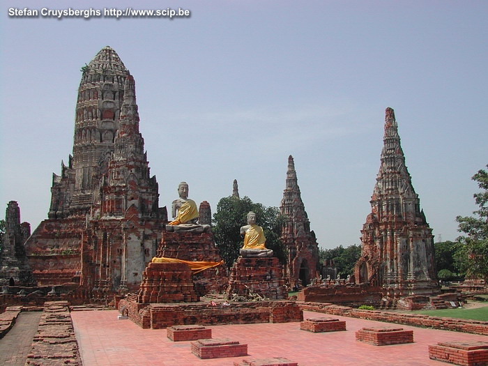 Ayuthaya - Wat Chai Wattanaram De tempel van Wat Chai Wattanaram dadeert uit 1630. Stefan Cruysberghs